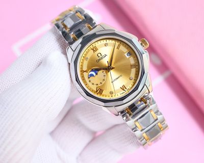 Omega De Ville 8217 Movement 316L Steel 32MM Lady Fashion Watch